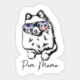 Pomeranian Mom Sticker